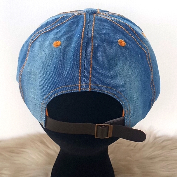 NY Bling 💎 Denim Baseball Cap - Picture 5 of 12